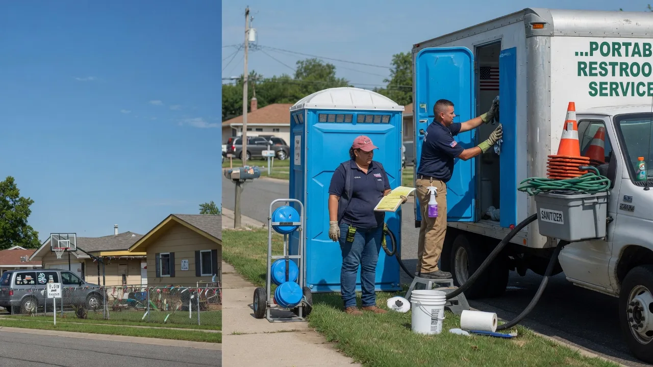 Portable Toilet Rental in South Sioux City, NE near me